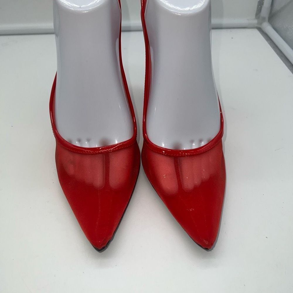 Jessica Rich Mesh Stiletto in Red Size 41 - Picture 4 of 16